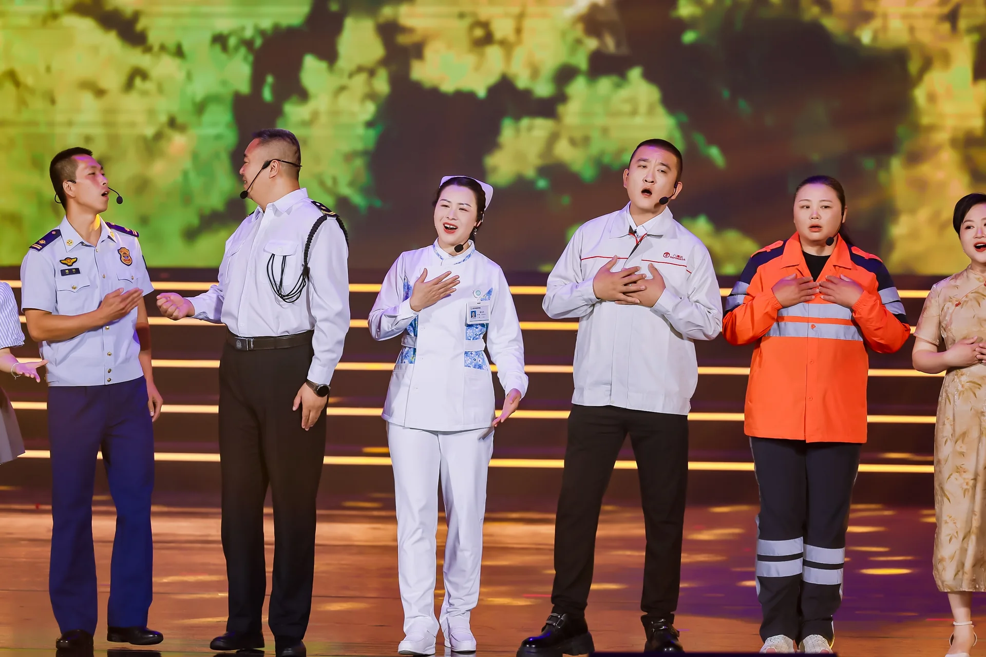 情景表演唱《征程有我》现场图片 2